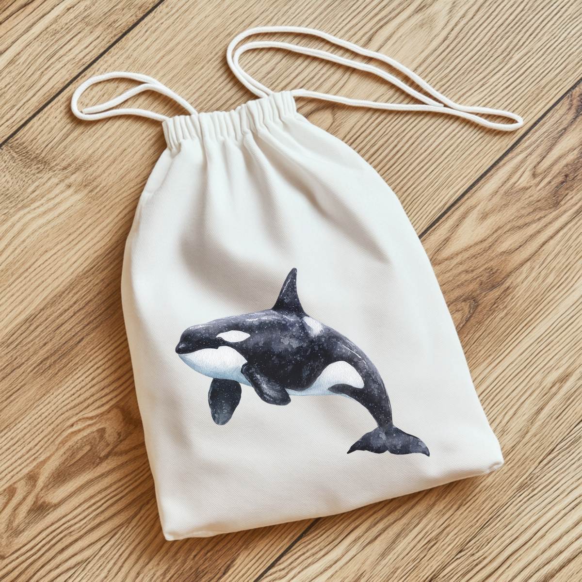 Orca Bügelbild