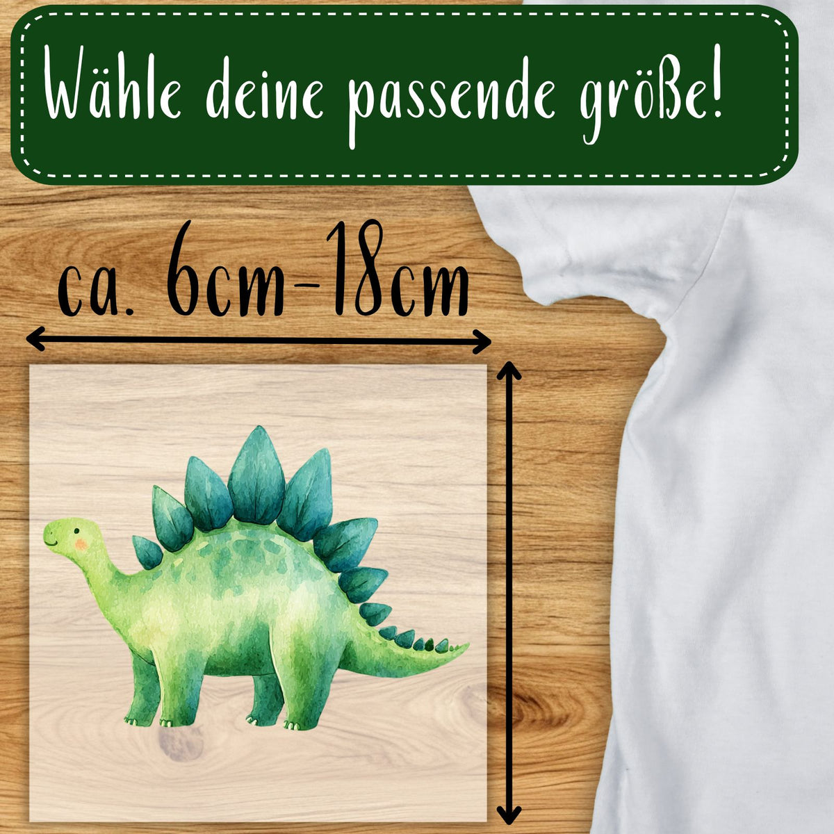 Dinosaurier Bügelbild 21 Motive